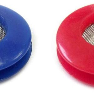 50 Red & 50 Blue Polyurethane Seal With Filter Gladhand 100 PACK | 10017RBF