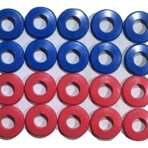 Polyurethane Gladhand Seals 10 Red & 10 Blue 20 Pack | UGS10RB