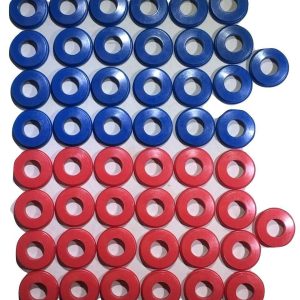 Polyurethane Gladhand Seals 25 Red & 25 Blue 50 Pack | UGS25RB