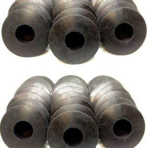 Black Rubber Gladhand Seals 200 PACK | 10028